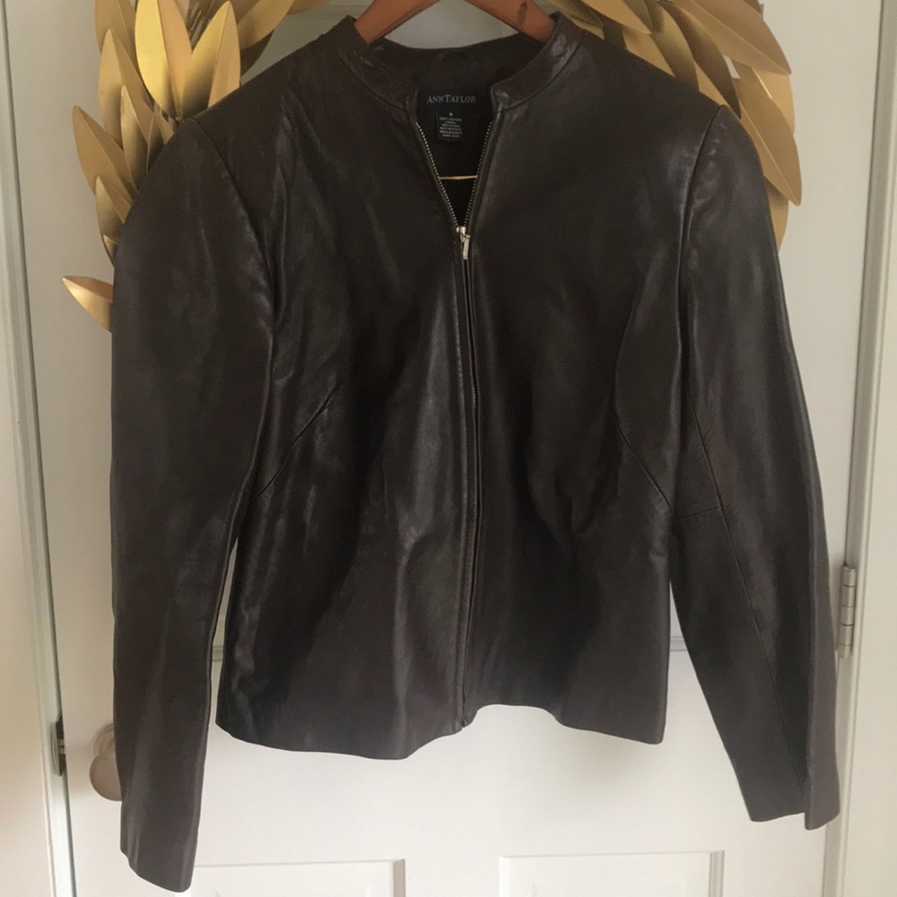 Ann Taylor Leather Jacket